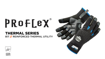 Ergodyne ProFlex 817 Thermal Work Gloves with Reinforced Palms