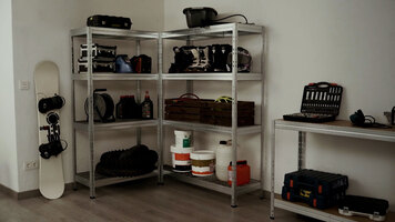 AR Shelving: Boltless Wire Rivet Shelving Features