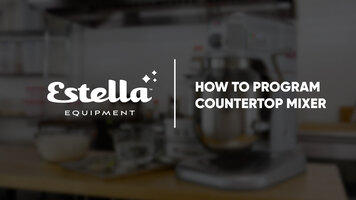 How to Program Estella 12QT Mixer