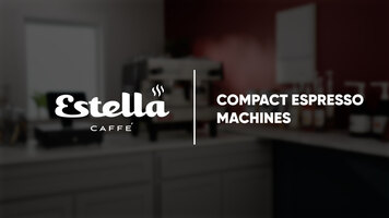 Estella Compact Espresso Machines