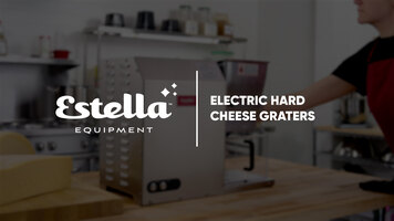 Estella Electric Large Hard Cheese Graters Estella Electric Large Hard Cheese Graters