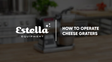 How to Operate Estella Small Cheese Graters