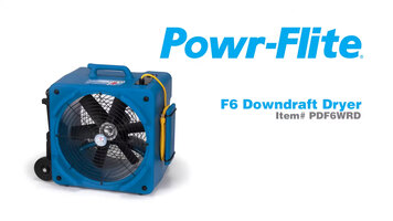 PowR-Flite F6 Downdraft Dryer Overview PowR-Flite F6 Downdraft Dryer Overview