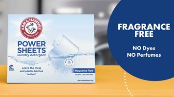 Arm & Hammer® Power Sheets Fragrance Free Overview Arm & Hammer® Power Sheets Fragrance Free Overview