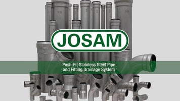 Josam Push-Fit Pipe & Fitting Drainage System Overview Josam Push-Fit Pipe & Fitting Drainage System Overview