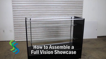 Full Vision Display Showcase Assembly Instructions 