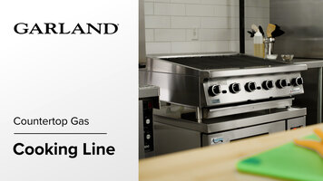 Garland Countertop Gas Cooking Equipment