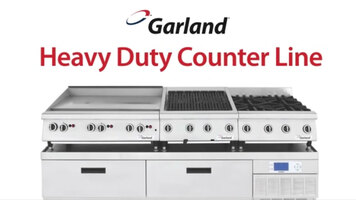 Garland Heavy Duty Countertop Line