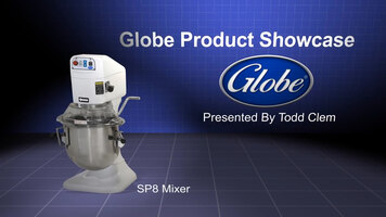 Globe SP8 8 Qt. Mixer