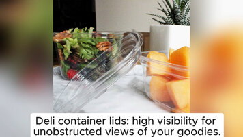 Good Natured Products Lid for 8, 12, 16, and 24 oz. Deli Containers -9004 Good Natured Products Lid for 8, 12, 16, and 24 oz. Deli Containers -9004