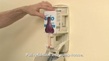 GOJO® Bag-in-Box Dispenser: Installation and Refill