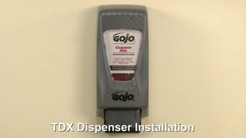 GOJO® TDX Soap Dispenser Installation