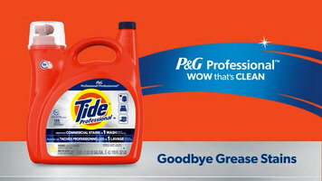 Tide® Professional Commercial Liquid Laundry Detergent Demonstration