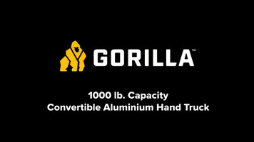 Gorilla 1,000 lbs. Capacity Convertible All Aluminum Hand Truck