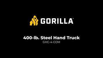 Gorilla 400 lbs Capacity Steel Hand Truck