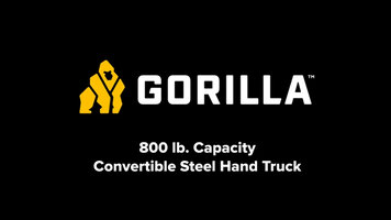  Gorilla 800 lbs. Capacity Convertible Steel Hand Truck