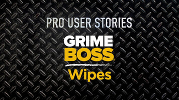 Grime Boss Cleaning Wipes Plumber Endorsement Grime Boss Cleaning Wipes Plumber Endorsement