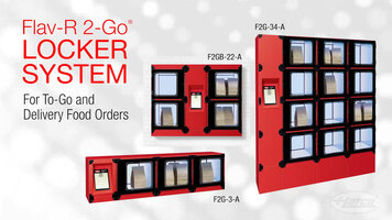 Hatco Flav-R 2-Go Locker System Overview