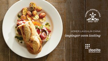 Homer Laughlin China Impinger Oven Testing Homer Laughlin China Impinger Oven Testing