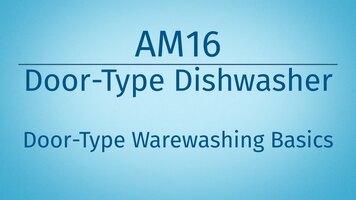 Hobart AM16 Dishwasher Basics