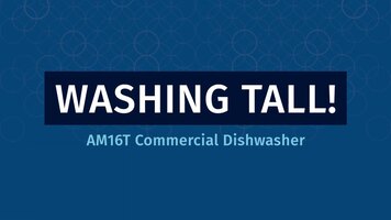 Hobart AM16T Dishwasher: Washing Tall