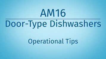 Hobart AM16 Dishwasher Tips