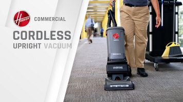 Highlights of Hoover CH90600V Cordless 12" Upright Vacuum Cleaner Highlights of Hoover CH90600V Cordless 12" Upright Vacuum Cleaner