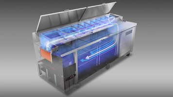 Hoshizaki Pizza Prep Table Refrigeration Airflow