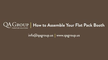 How to Assemble Your QA GroupFlat Pack Booth