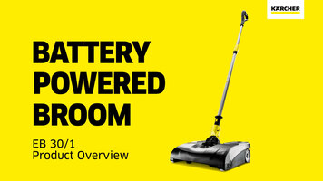 How to Carry Out Daily Maintenance on your EB 30/1 from Karcher How to Carry Out Daily Maintenance on your EB 30/1 from Karcher