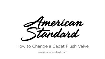 How to Change the Flush Valve on an American Standard Cadet Toilet How to Change the Flush Valve on an American Standard Cadet Toilet
