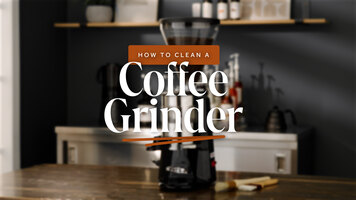 How to Clean a Coffee Grinder
