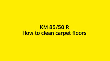 How To Clean Carpeted Floors With The Karcher KM 85/50 R AGM Cordless Ride-On Sweeper How To Clean Carpeted Floors With The Karcher KM 85/50 R AGM Cordless Ride-On Sweeper