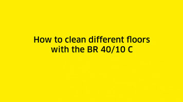 How To Clean Different Floors With The Karcher Walk-Behind Cylindrical Floor Scrubber
