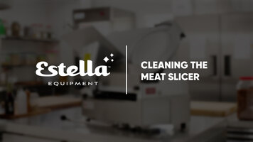 How to Clean Estella Meat Slicers