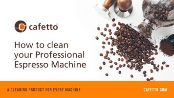 How to Clean Your Professional Espresso Machine with Cafetto How to Clean Your Professional Espresso Machine with Cafetto