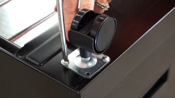 Hirsh Industries: How to Install a File Cabinet Caster Hirsh Industries: How to Install a File Cabinet Caster