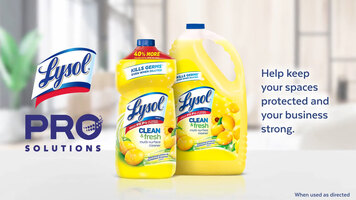 HOW TO: Lysol Multi-Surface Cleaner Pours