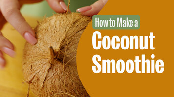 How to Make a Coconut Smoothie How to Make a Coconut Smoothie