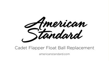 How to Replace the Flapper Float Ball on an American Standard Cadet Toilet How to Replace the Flapper Float Ball on an American Standard Cadet Toilet