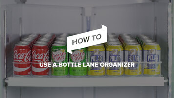 How to Use a Bottle Lane Organizer