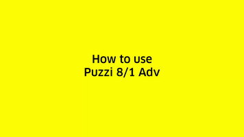 How to Use the Puzzi 8/1 Adv from Karcher How to Use the Puzzi 8/1 Adv from Karcher