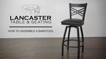 How to Assemble an LT&S Swivel Back Barstool