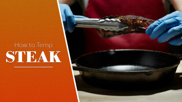 How to Temp a Steak