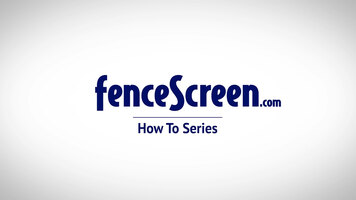 How To Install Privacy Fence Screen On Chain Link Fence