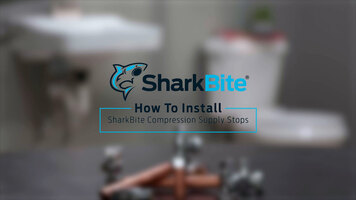 How to Install a Compression Angle Stop Valve - SharkBite How to Install a Compression Angle Stop Valve - SharkBite