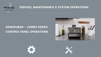 How To Use the Control Panel on Henkelman Jumbo Series