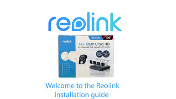 Reolink 8 Channel 12MP NVR System with 4X 12MP Bullet Poe Camera Installation Reolink 8 Channel 12MP NVR System with 4X 12MP Bullet Poe Camera Installation