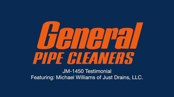 JM-1450 Electric Water Jet Testimonial JM-1450 Electric Water Jet Testimonial