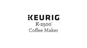 Keurig® K-2500 Coffee Maker